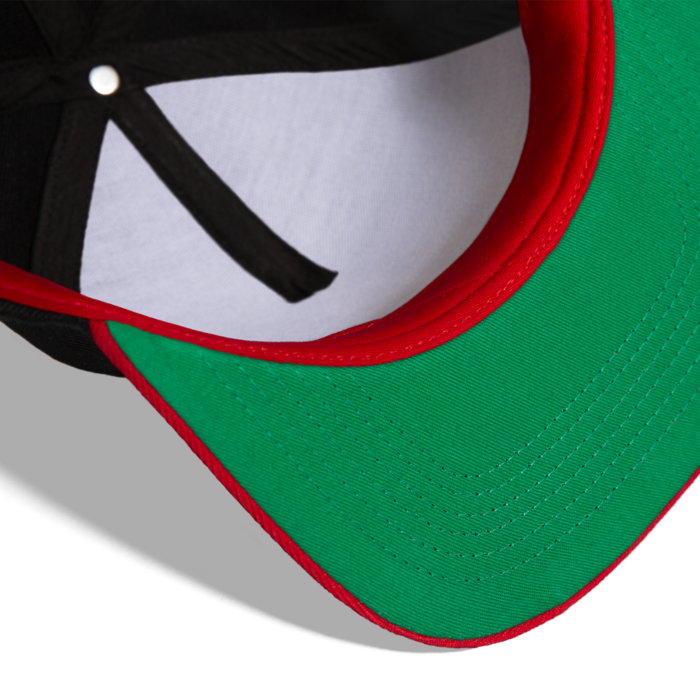 Snapback Cap - black/red