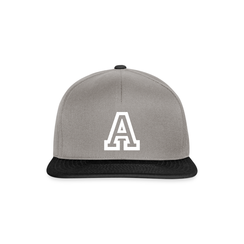 Snapback Cap - graphite/black