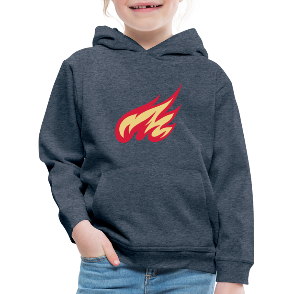 Kids' Premium Hoodie - heather denim